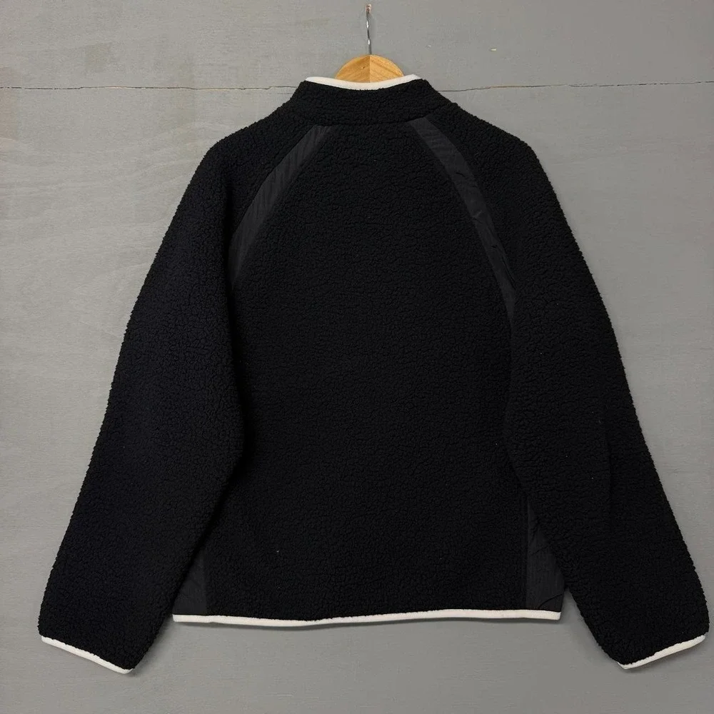 Air Jordan Essentials Full-Zip Winter‎ Fleece Jacket Black DV1583-010 Medium